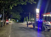 Polres Majene Gelar Patroli Blue Light untuk Tekan Pelanggaran Lalu Lintas dan Kejahatan Malam Hari