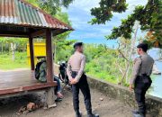 Libur Akhir Pekan, Personel Samapta Polres Majene Intensifkan Patroli Kamtibmas di lokasi Objek Wisata