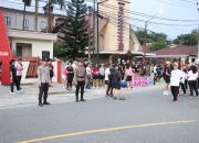 Kapolres Tana Toraja Turunkan Personel Untuk Pengamanan Event Fun Run Earth 2025