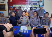 Kapolrestabes Makassar Pimpin Press Rilis Pengungkapan Kasus Penikaman