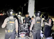Sat Samapta Polres Takalar Laksanakan Patroli Malam Cegah Gangguan Kamtibmas