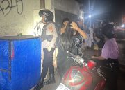 Satsamapta Polres Gowa Gelar Patroli Malam KRYD di Sejumlah Titik Rawan