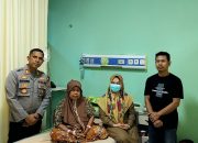 Tunjukkan Kepedulian Hingga Akhir Jabatan, AKP Muhaemin Jenguk Keluarga Personel yang Sakit