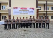 Kapolres Luwu Timur Pimpin Serah Terima Jabatan Pejabat Utama dan Kapolsek Jajaran