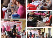 Wujudkan Kepedulian Terhadap Sesama, Polres Toraja Utara Gelar Donor Darah Sambut HUT Bhayangkara ke-79