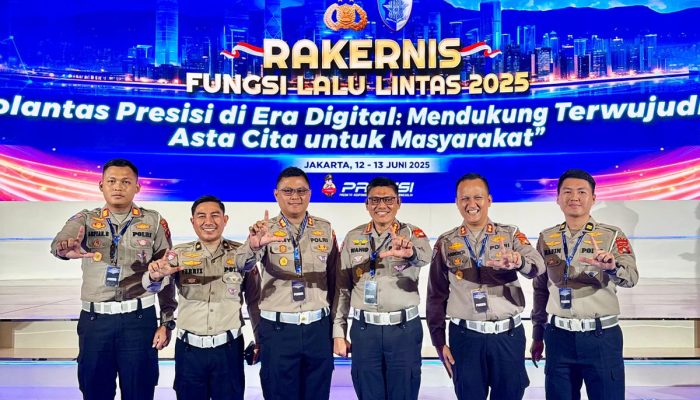 Wujudkan Astacita Untuk Masyarakat, Dirlantas Polda Sulbar Ikuti Rakernis di Jakarta