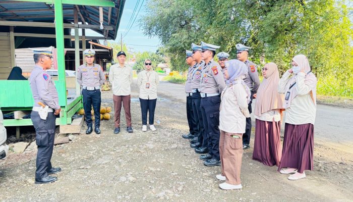 Bersama Bapenda, Sat Lantas Polres Soppeng Lakukan Penertiban Pajak