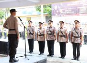 Kapolres Tator Pimpin Upacara Sertijab Kasat Lantas, Kasat Samapta Dan Kapolsek Sangalla