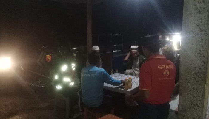 Tingkatkan Keamanan, Polsek Kelara Polres Jeneponto Gencar Laksanakan KRYD