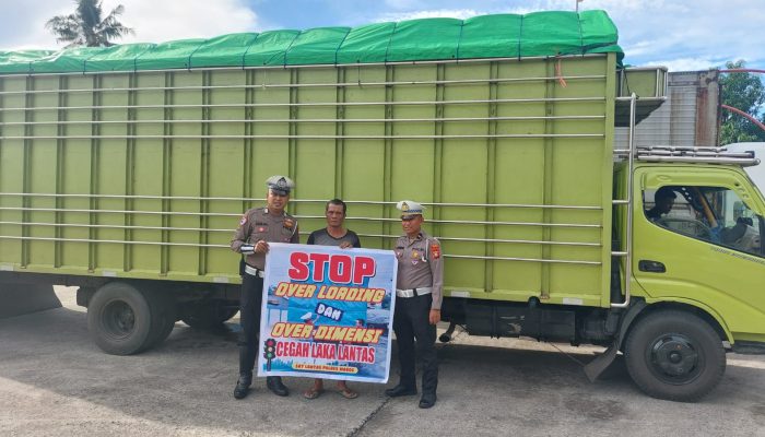 Sat Lantas Polres Maros Gelar Sosialisasi ODOL ke Komunitas Sopir Truk