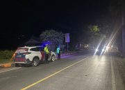 Patroli Blue Light Satlantas Polres Majene Gelar, Antisipasi Pelanggaran Lalu Lintas dan Balap Liar
