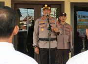 Kapolres Tekankan, Personel Polres, Polsek berikan pelayanan Prima Kepada Masyarakat Parepare