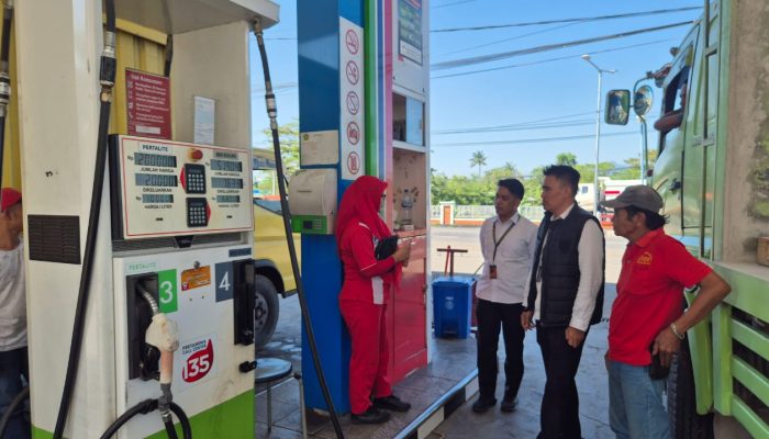 Cegah Adanya Penyalahgunaan BBM Subsidi, Sat Reskrim Polres Maros Lakukan Pengawasan dan Pemantauan SPBU