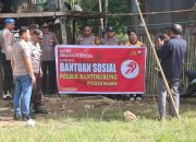 Polri untuk Masyarakat, Polsek Bantimurung Polres Maros Gelar Kegiatan Bantuan Sosial Dan Bakti Religi
