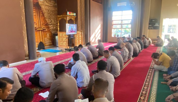Polres Jeneponto Gelar Yasinan jelang HUT Bhayangkara