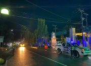Satlantas Polres Majene Gelar Patroli Blue Light, Antisipasi Balap Liar dan Pelanggaran Lalu Lintas di Malam Hari