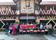 Polres Soppeng Salurkan Bansos untuk Komunitas Jawa dan Sunda di Lilirilau, Wujud Kepedulian di Hari Bhayangkara ke-79