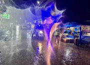 Patroli Blue Light Polres Mamasa Jaga Kamtibmas dan Kelancaran Lalu Lintas di Malam Hari