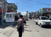 Jaga Situasi Kamtibmas, Satuan Samapta Polres Majene Gelar Patroli di Pusat Pertokoan dan Jalur Trans Sulawesi