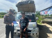 Tingkatkan Keselamatan Berlalu Lintas, Satlantas Polres Majene Tertibkan Kendaraan Over Load