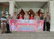 Perkuat Tali Silaturahmi, Kapolres Tator Laksanakan Minggu Kasih di Gereja Jemaat Pantan Makale