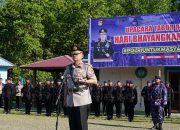 Upacara Tabur Bunga 79 Tahun Bhayangkara Polda Sulbar: Menghormati Jasa Pahlawan Kemanusiaan Maritim