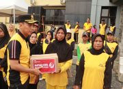 Meriah dan Penuh Semangat! Gerak Jalan Santai & Senam Bersama Warnai HUT Bhayangkara ke-79 di Soppeng