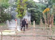 Komitmen Berantas Sabung Ayam, Jajaran Polres Palopo Bongkar Arena Sabung Ayam