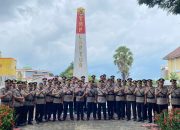 Jelang HUT Bhayangkara ke-79, Polres Jeneponto Gelar Ziarah di TMP Karissa