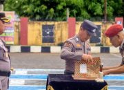 Kapolres Barru Pimpin Sertijab Pejabat Utama, Ini Harapannya