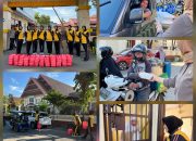 Jumat Berkah, Polwan Polres Pangkep Bagikan Ratusan Nasi Kotak Ke Masyarakat dan Pengguna Jalan