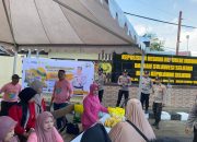 Ratusan Warga Serbu Gerakan Pangan Murah Polres Selayar, 2 Ton Beras Ludes dalam 2 Jam