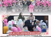 Polres Pelabuhan Makassar Gelar Safari Dakwah, Ustadzah Oki: Jadikan Rumahmu Taman Surga