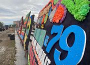 Bukti Kepercayaan Masyarakat, Polda Sulbar Banjir Karangan Bunga Sambut HUT Bhayangkara ke-79