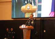 Kemeriahan Syukuran HUT Bhayangkara ke-79 Polda Sulbar Bergemah di Ballroom Hotel Maleo