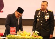 Polda Sulbar Laksanakan Syukuran HUT Bhayangkara ke 79 Tahun di Ballroom Hotel Maleo