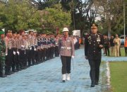 Kapolres Pinrang Pimpin Upacara HUT Bhayangkara ke-79: Polri Untuk Masyarakat