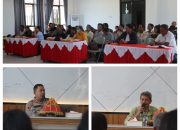 Gelar Rakernis Bersama Penyuluh Pertanian, Polres Toraja Utara Matangkan Perencanaan Panen Raya Jagung Kuartal III