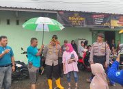 Curah Hujan Tinggi Sebabkan Banjir, Kapolres Imbau Warga Waspada dan Instruksikan Personel Turun Bantu Warga