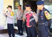 Polres Palopo Gelar Apel Penerimaan Personil BKO Brimob untuk Pengamanan Jelang Putusan MK Terkait PSU