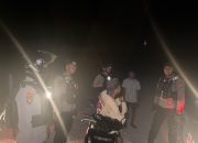 Patroli Kamtibmas Malam Hari, Samapta Polres Majene Sasar Rumah Kost dan Lokasi Rawan Kriminalitas