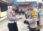 Propam Polres Majene Gelar Gaktiblin di Polsek Malunda dan Polsubsektor Tubo Sendana, Tekankan Profesionalitas Personel