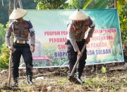 Dari Ladang Jagung, Bid Propam Polda Sulbar Jadi Penggerak Swasembada Pangan