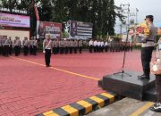 Kapolres Bantaeng Pimpin Apel Gelar Pasukan Ops Patuh Pallawa 2025