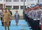 Dipimpin Bupati, Polres Toraja Utara Laksanakan Apel Gelar Pasukan Ops Patuh Pallawa 2025