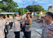 Seksi Propam Polres Majene Gelar Gaktiblin di Polsek Banggae, Tekankan Disiplin dan Profesionalisme