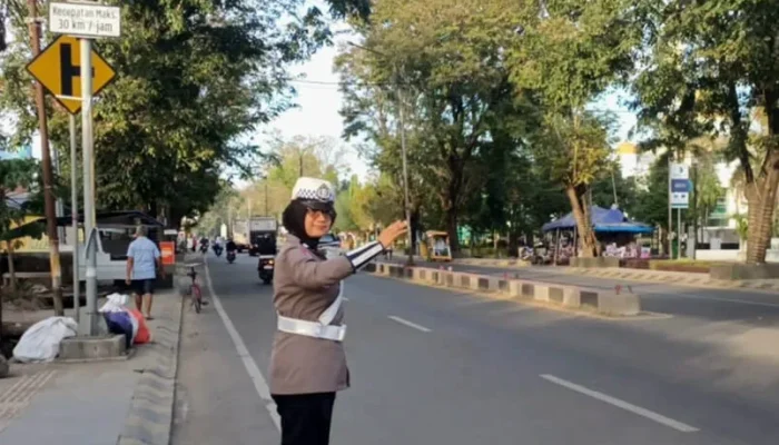 Cipta Kamtibmas dan Kamseltibcarlantas di Pagi Hari, Personil Polres Takalar Laksanakan Commander Wish