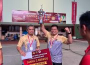 Tim Tenis Lapangan Polda Sulsel Raih Dua Gelar di Kejuaraan Kapolri Cup 2025