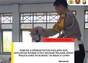 Hari ke-4 Operasi Patuh Pallawa 2025, Satlantas Polres Luwu Edukasi Pelajar Lewat “Police Goes to School” di SMAN 12 Luwu