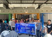 Satlantas Polres Soppeng Edukasi Komunitas Kurir Shopee dalam Rangka Ops Patuh Pallawa 2025